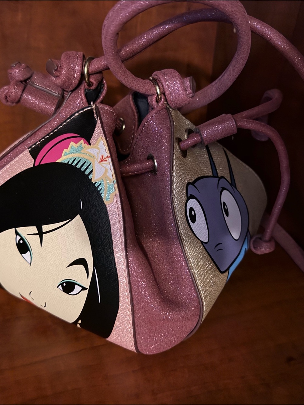 Danielle Nicole Mulan Character Bucket Bag